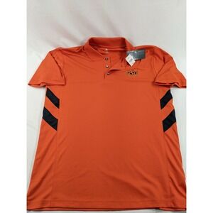 NWT KA Knights Orange Polo OSU Oklahoma State University Cowboys men's large